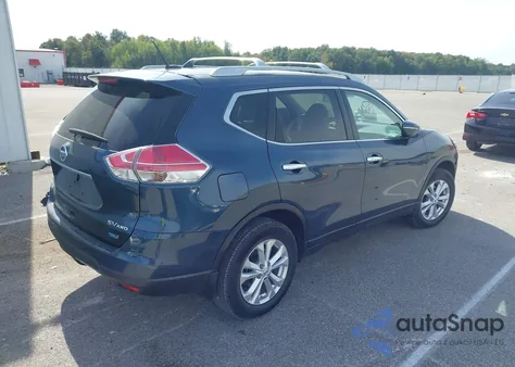 2014 Nissan Rogue Sv из США, поврежденный, VIN 5N1AT2MV4EC869439